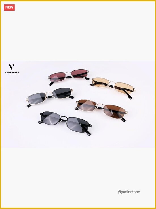 Rectangular Polarized Sunglasses with TAC Lenses – Sleek Minimalist Design main image 6